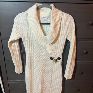 Calvin Klein White Knit Sweater